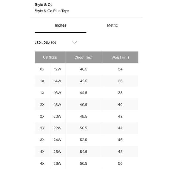 Style & Co Pale Sage Green Long Sleeve T Shirt Plus Size 0X NWT - Picture 5 of 5